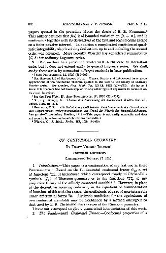 On Conformal Geometry