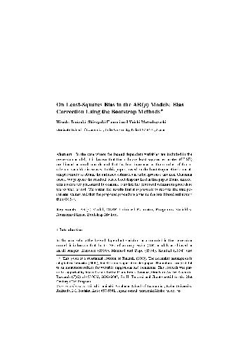 On least-squares bias in the AR(p) models: Bias correction using the bootstrap methods