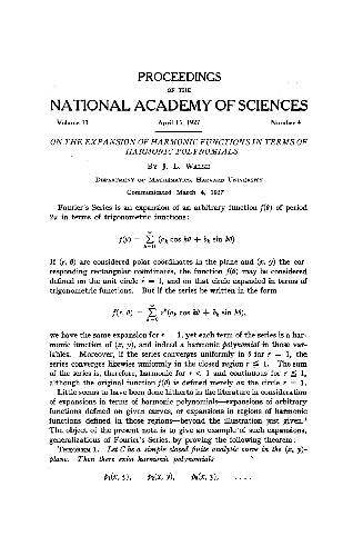 On the Expansion of Harmonic Functions in Terms of Harmonic Polynomials