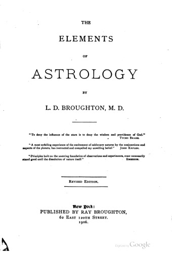 The Elements of Astrology