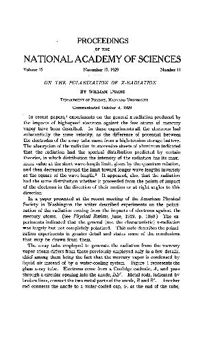 On the polarization of x-radiation