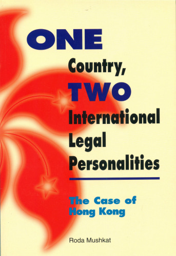 One Country, Two International Legal Personalities: The Case of Hong Kong