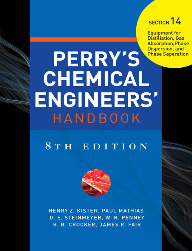 Perry's Chemical Engineers' Handbook. Section 14