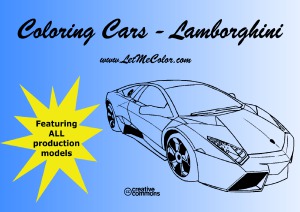 Coloring Cars – Lamborghini