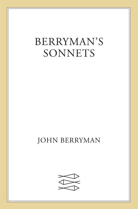 Berryman’s Sonnets