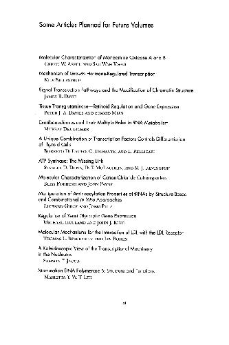 Progress in Nucleic Acid Research and Molecular Biology, Vol. 64