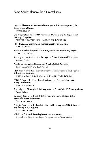 Progress in Nucleic Acid Research and Molecular Biology, Vol. 70