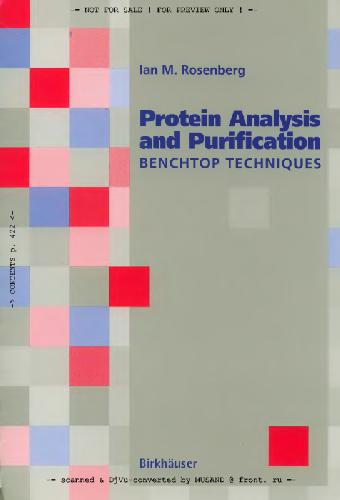 Protein Analysis and Purification