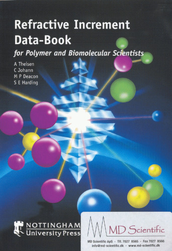 Refractive Increment Data-book: For Polymer and Biomolecular Scientists