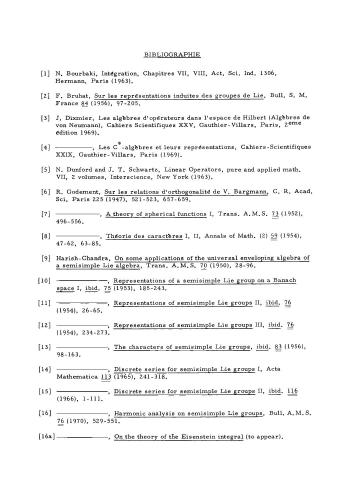 Representations de Groupes Localement Compacts