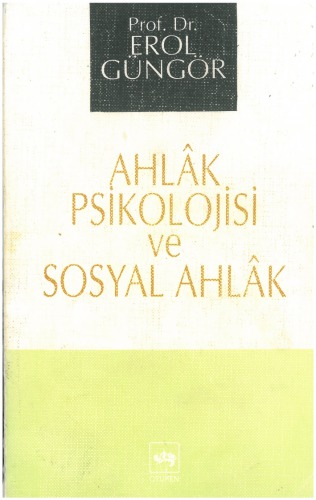Ahlâk psikolojisi ve sosyal ahlâk