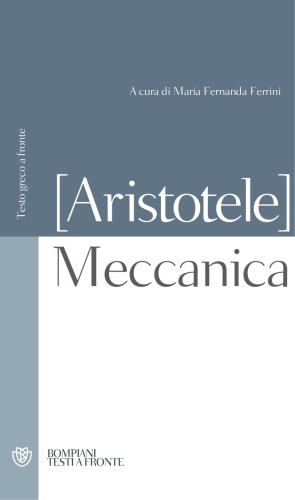 Meccanica. Testo greco a fronte
