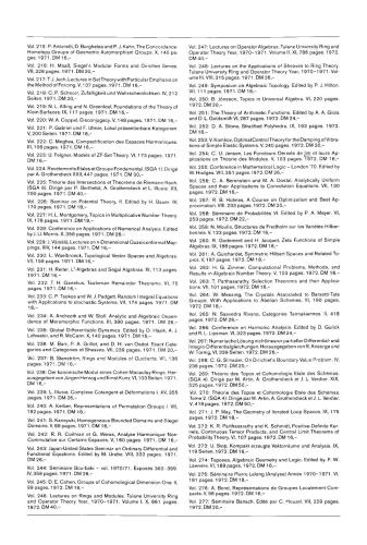 Seminaire de Probabilites VIII Universite de Strasbourg