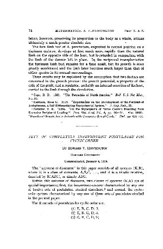 Sets of Completely Independent Postulates for Cyclic Order