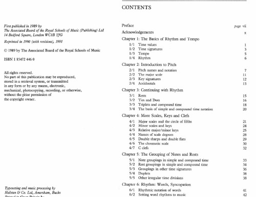 The AB Guide to Music Theory Vol 1