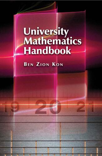 University Mathematics Handbook