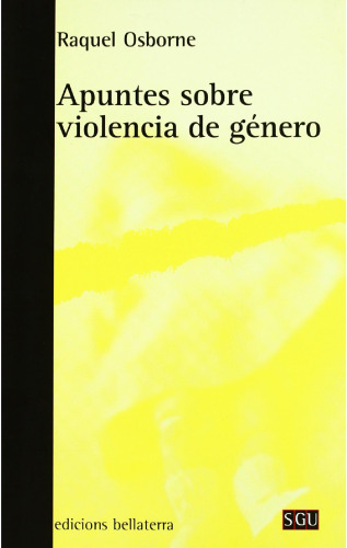 Apuntes sobre la violencia de genero
