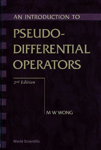 An Introduction to Pseudo-Differential Operators