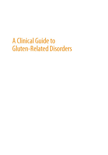 A Clinical Guide to Gluten-Related Disorders