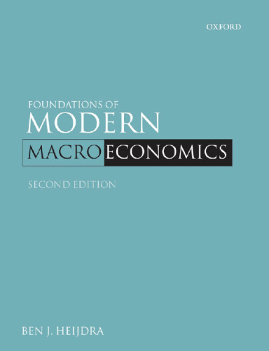 Foundations of Modern Macroeconomics