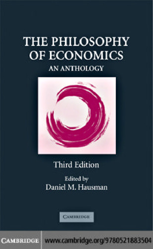 The Philosophy of Economics: An Anthology