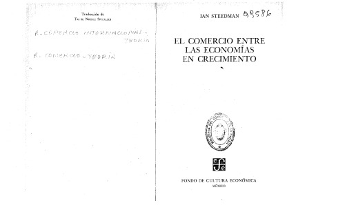 El comercio entre las economias en crecimiento