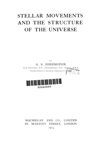 Stellar Movements and Structure of Universe