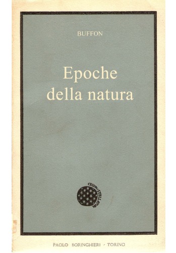 Epoche della natura