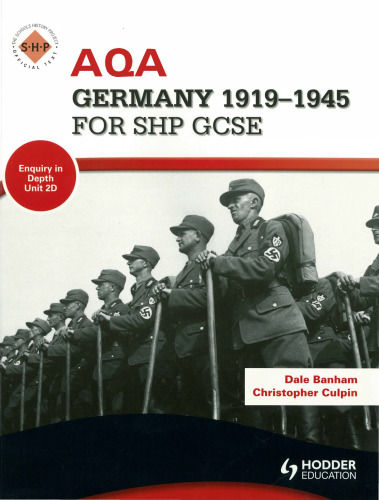 AQA History Germany 1918-1945 for SHP GCSE