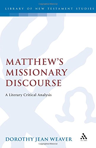 Matthew's Missionary Discourse. A Literary Critical Analysis