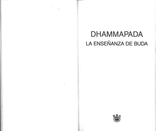 Dhammapada: la enseñanza de Buda