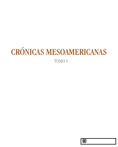Crónicas Mesoamericanas