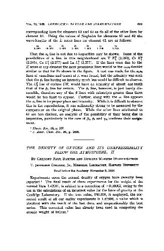The Density of Oxygen and Its Compressibility below One Atmosphere II