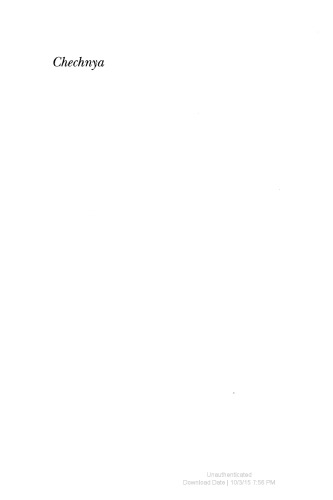 Chechnya: From Nationalism to Jihad