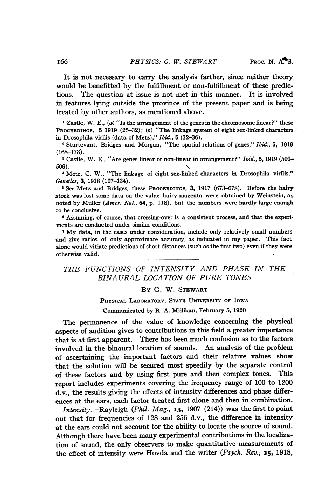 The Functions of Intensity and Phase in the Binaural Location of Pure Tones