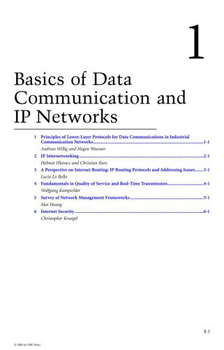 The Industrial Communication Technology Handbook(Industrial Information Technology Series)