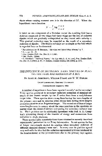 The Influence on Secondary X-Ray Spectra of Placing the Tube and Radiator in a Box