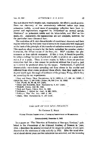The Law of Sun-Spot Polarity