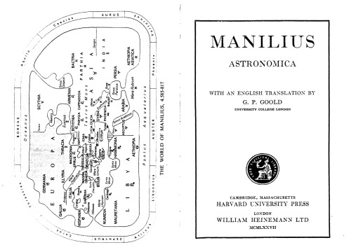 Manilius: Astronomica