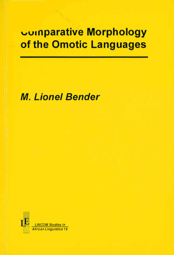 Comparative morphology of the Omotic languages