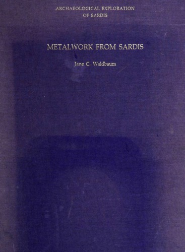 Metalwork From Sardis