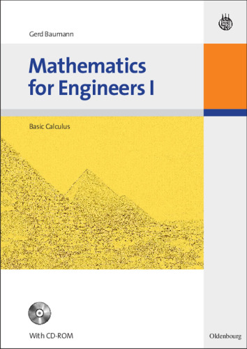 Mathematics for Engineers I: Basic Calculus