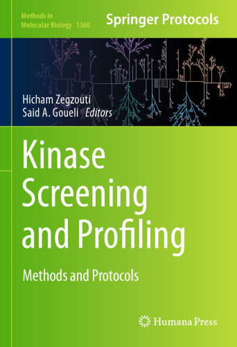 Kinase Screening and Profiling: Methods and Protocols