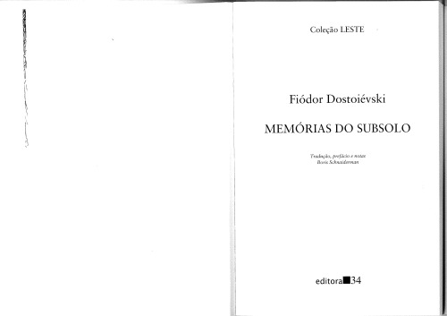 Memórias do subsolo