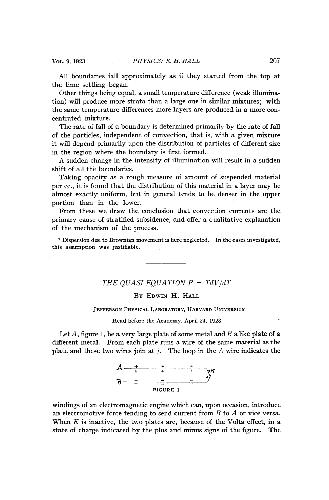 The Quasi Equation P = TdV/dT