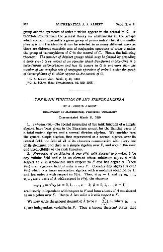 The rank function of any simple algebra