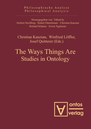 The Way Things Are: Studies in Ontology