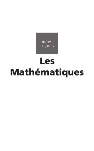 Les Mathématiques