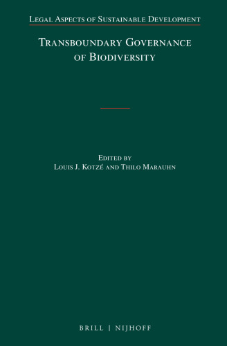 Transboundary Governance of Biodiversity
