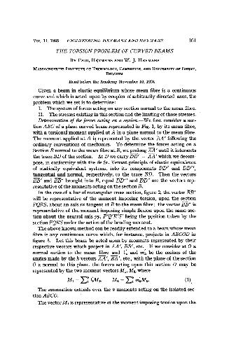 The Torsion Problem of Curved Beams